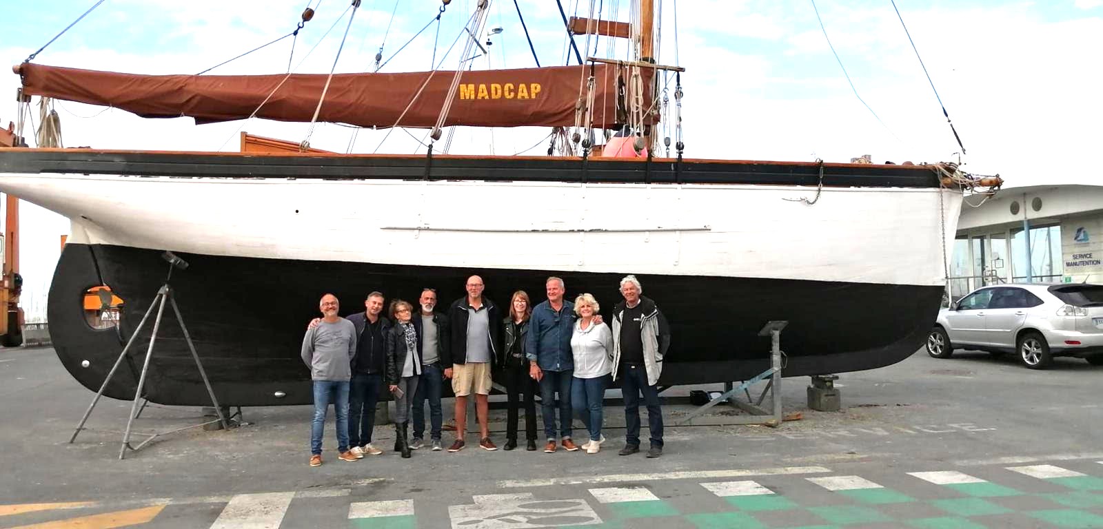 Photo souvenir de l'association Madcap 1874 du 21 novembre 2021